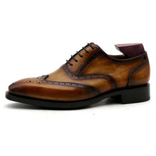 Full Grain Calf Oxford  Shoe Custom Handmade Goodyear Welted  dress shoes