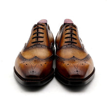 Full Grain Calf Oxford  Shoe Custom Handmade Goodyear Welted  dress shoes