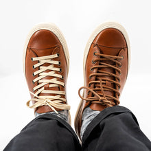 Brown Versatile Sneakers Leather Casual Sneakers for men